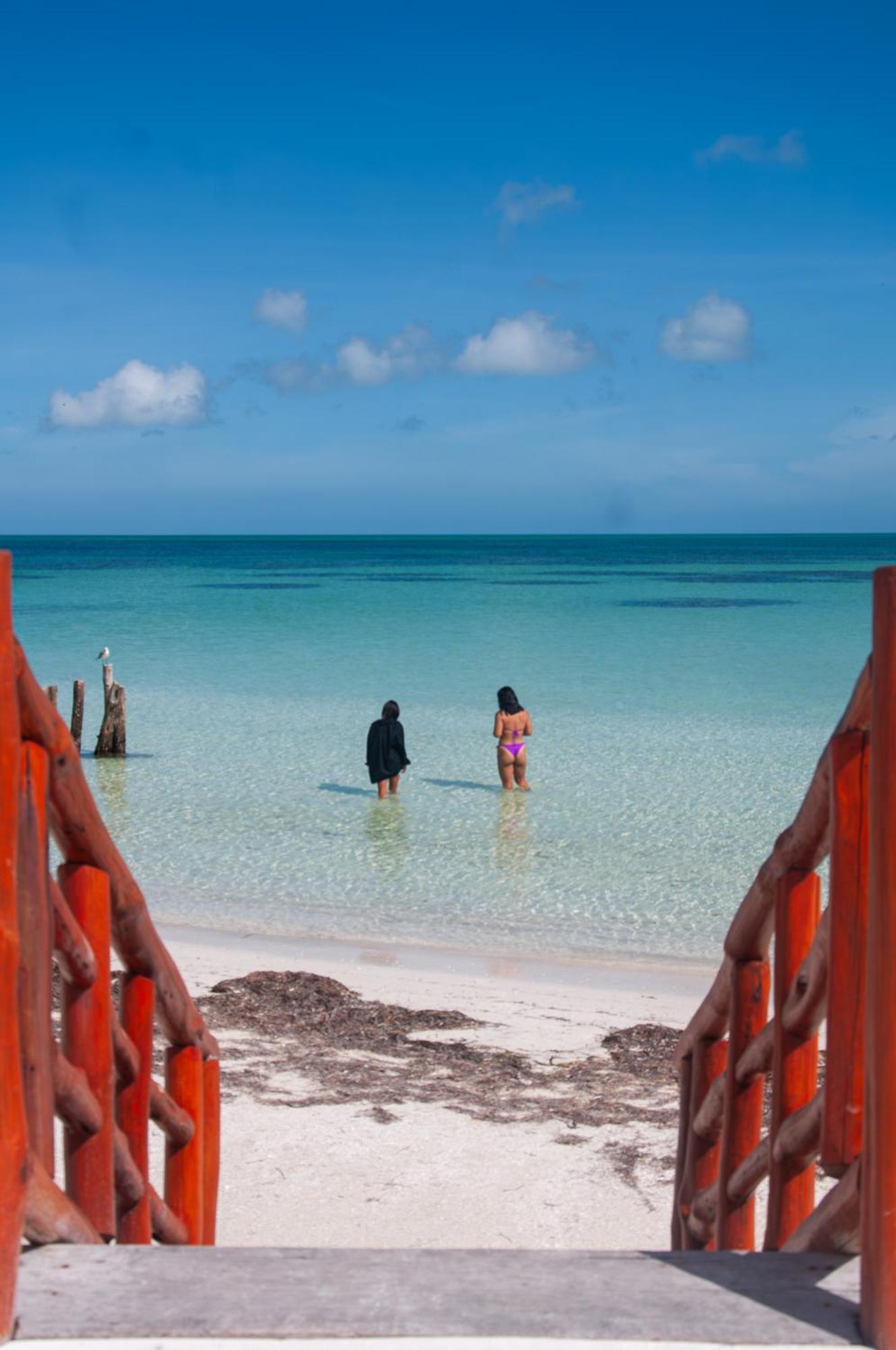 Golden Paradise Beach Isla Holbox Kültér fotó