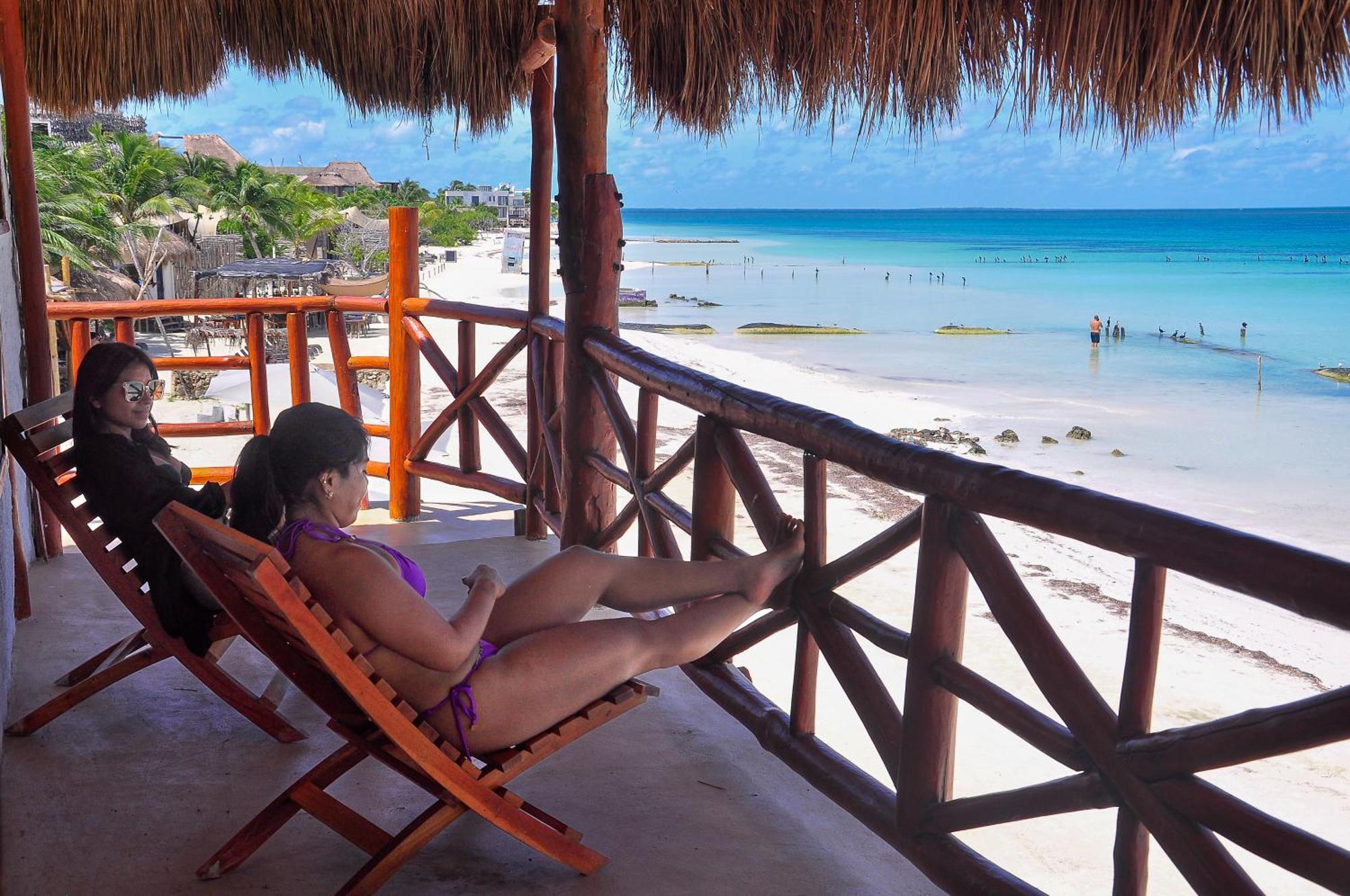 Golden Paradise Beach Isla Holbox Kültér fotó